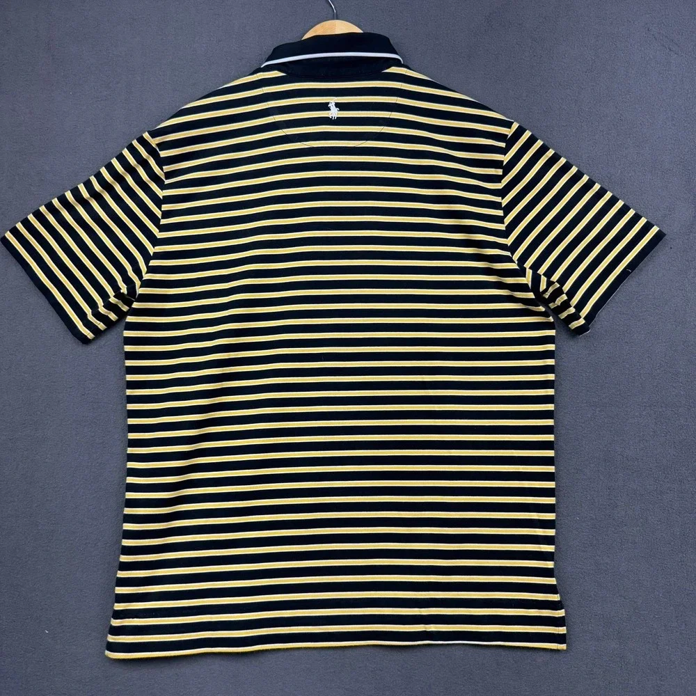 Polo Golf Ralph Lauren Shirt‎ Mens Large Striped U.S. Open Oakmont 2010 Golf
